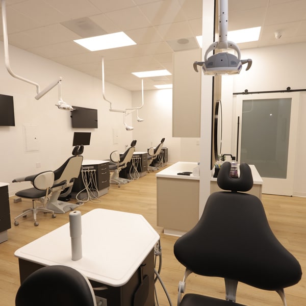 Treatment area at Smile Exchange Orthodontics in Hollywood, CA